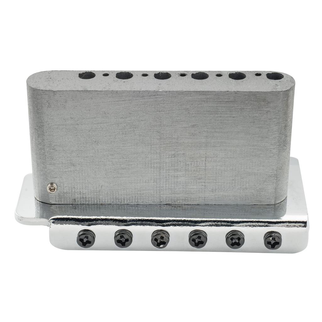 Wilkinson M Series WOV02 Tremolo Unit Bridge for Stratocaster Electric Chrome 10.5mm (6-point mounting) Guitars,