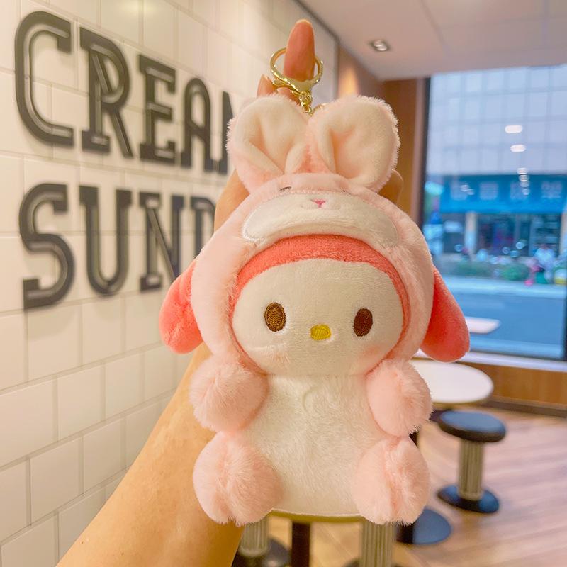 Cartoon Koulomi Plush Fashion Bag Pendant Small Jewelry Catch Doll Doll Key Chain Pendant