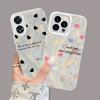 Upgraded Glitter Silver Case Cute Heart Shape Love Printed Protective Shell Shockproof Full Back Cover for iPhone Samsung