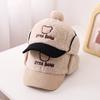Warm Baby Baseball Cap Earmuff Kids Peaked Caps Fashion Padded Baby Ear Caps Toddler