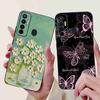 Cute Cat Cover For Tecno Camon 17 Case CG6 CG6j Silicone Soft Protection Shell For Tecno Camon 17 Camon17 Back Cover Casing 6.6"