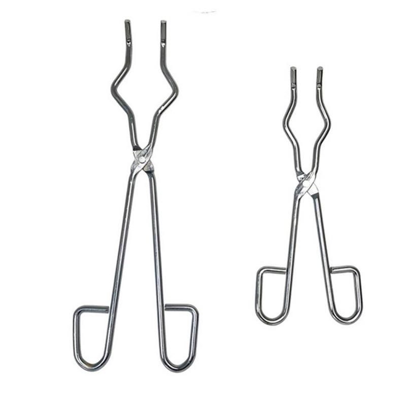 Stainless Steel Crucible and Beaker Tongs for Melting Gold, Silver, and Graphite