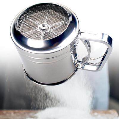 Просеиватель для муки, сахар, кухонные аксессуары, многофункциональные мелкие сетчатые принадлежности для выпечки, сито, чашка для