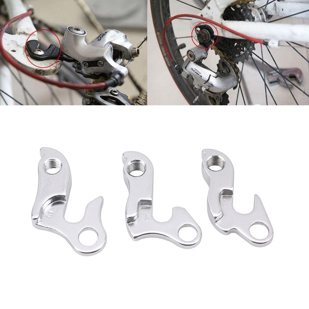 1pc Bike Rear Derailleur Tail Hook Rear Derailleur Converter Adapter With Screws