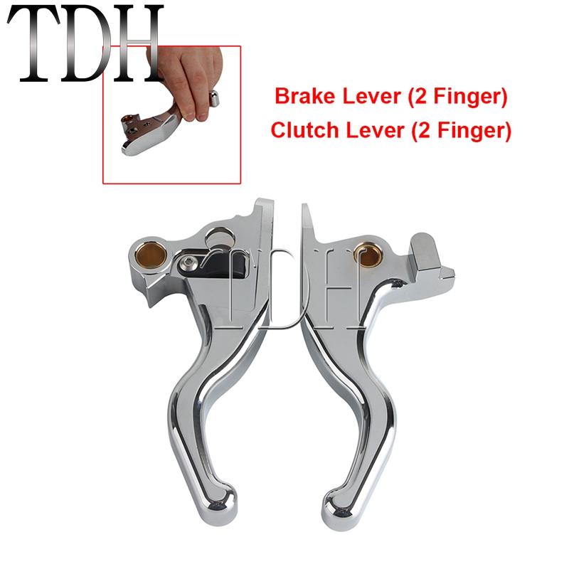 Brake Clutch Hand Lever Sets For Harley Softail M8 Street Bob FXBB Fat Boy FLSTFB FLFBS Breakout 114 FXBRS FXSB FXDR 114 FXDRS