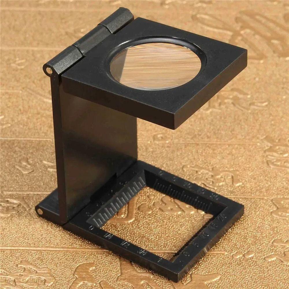 Compact Pocket  Magnifier Mini Magnifier 10X Magnifying Glass Portable Magnifying Glass  Gifts