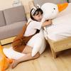 70 /90cm Lovely Plush Duck Dolls Stuffed Soft Animal Pillow Sleeping Back Cushion For Baby Kids Appease Birthday Gift