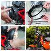 Motikvans For Hunter Cab CT125 LED Headlight Lamp with Housing Bracket High Beam Low