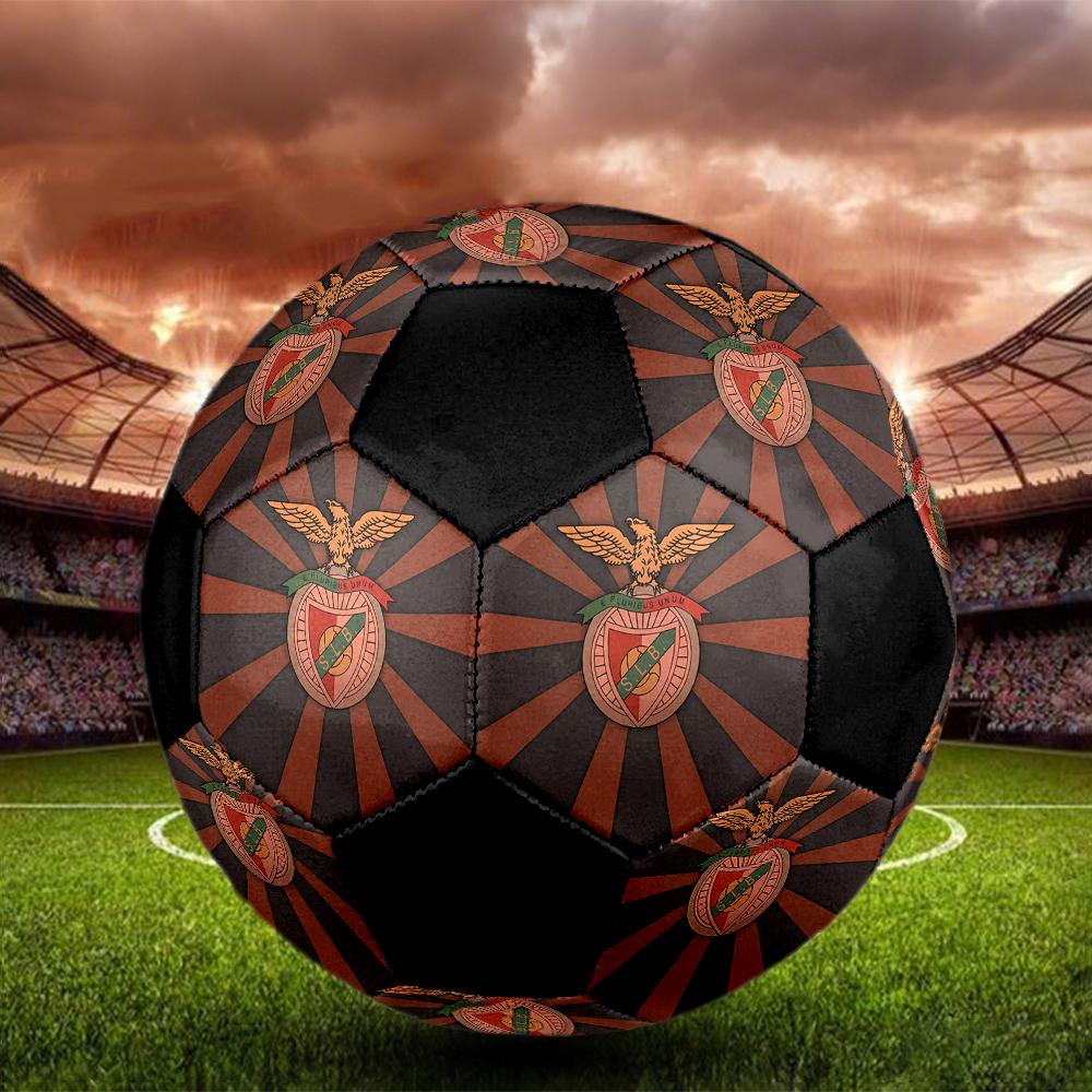РАЗМЕР 5 S.L. Футбольный мяч Benfica Цветной Для всех возрастов Машинная строчка ПВХ Готов к соревнованиям Прочный Высокий отскок