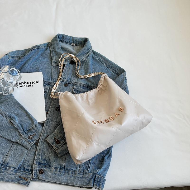 IELGY Женская сумка с цепочкой из бриллиантов, повседневная корейская версия модной сумки через плечо подмышкой