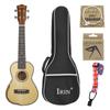 UK2385 23inch Concert Ukulele Spruce Acacia Panel Classical Ukelele Guitar with Bag String Capo