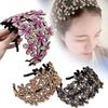 Crystal Rhinestone Hair Claws Anti-slip Headband Elegant Hair Accessories for Girl