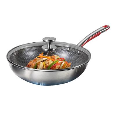 Chuidahuang CK72498 Новая Классическая Сотовая Вок из Нержавеющей Стали