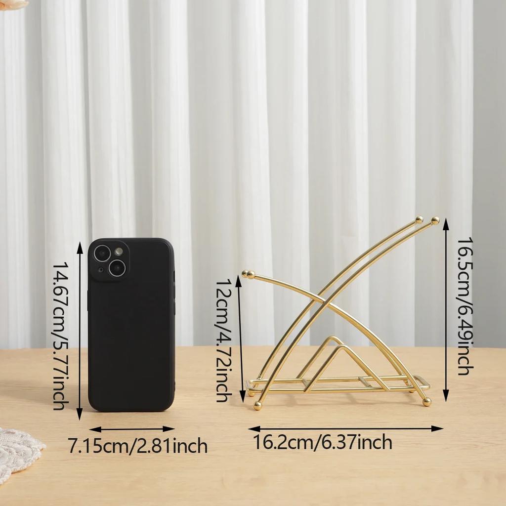 1pc/2pcs-Napkin Holder Metal Paper Stand Tissue Dispenser Luxury Retro Table Decoration Freestanding Home Decor
