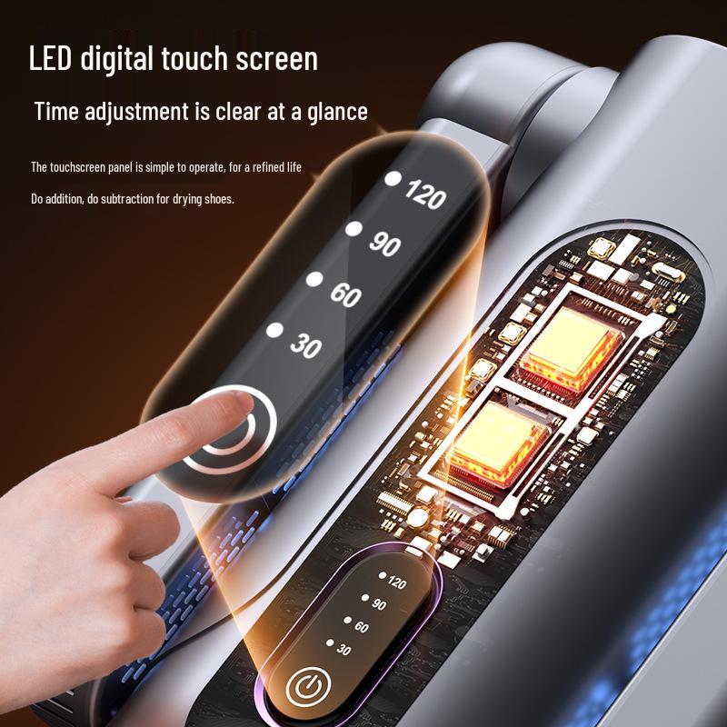 Портативная автоматическая сушилка и дезодоратор для обуви - Компактный, складной, быстросохнущий стерилизатор для домашнего использования