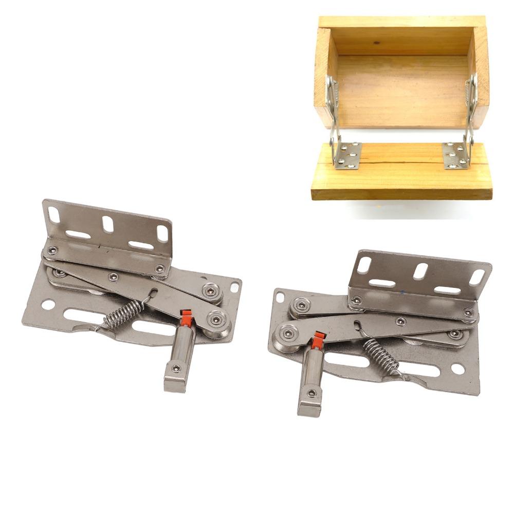 2pcs Heavy Tip Out Tray Hinge Easy Install Flip Door Hinge Durable Cabinet Hinge Bathroom Cabinet