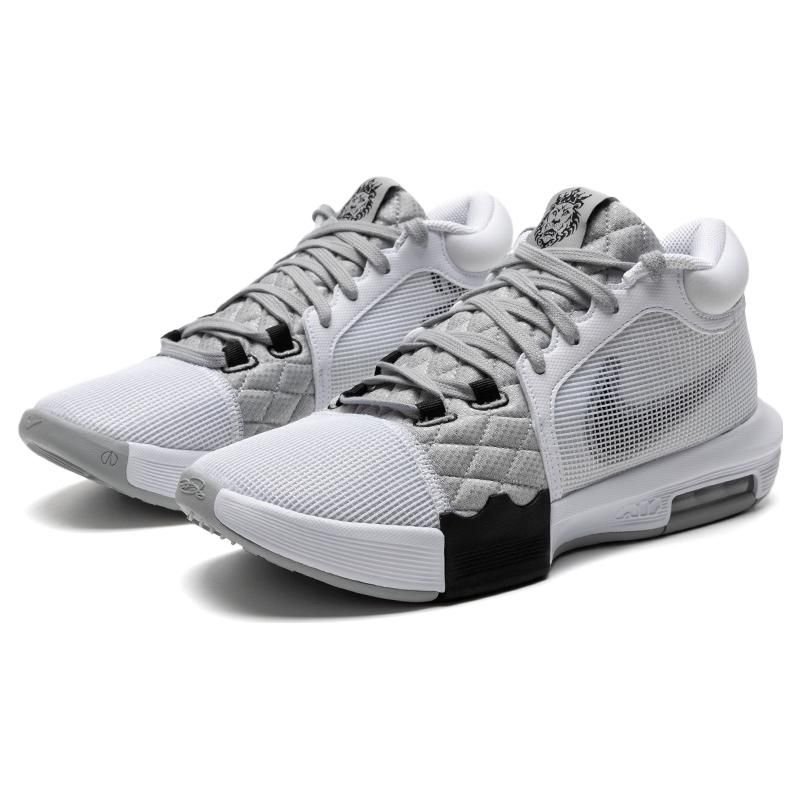 Nike LeBron Witness 8 EP White Light Smoke Grey Мужские кроссовки Черные FB2237-100