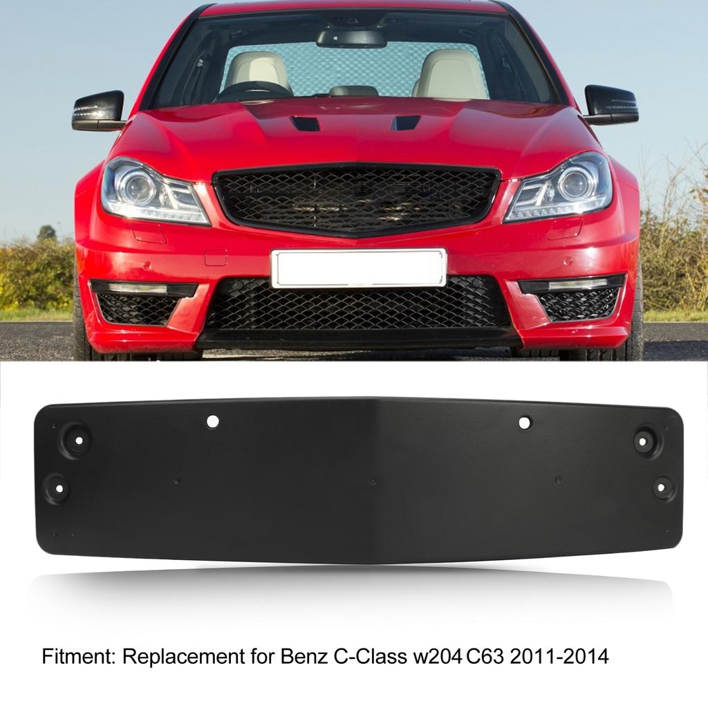 Держатель номерного знака переднего бампера 204 880 13 44 Замена для Benz C-Class W204 AMG C63 2011 по 2014