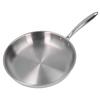Stainless Steel Frying Pan Non Stick Kitchen Skillet with Handle Thickened Suitable for All Stove