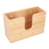 Диспенсер для бумажных полотенец, бамбуковый держатель для салфеток, коробка для салфеток для ванной комнаты, кухни, гостиной