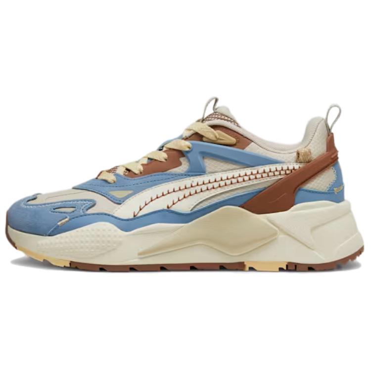 Puma Rs-X Efekt Expeditions Comfortable Versatile Low-Top Lifestyle Sneakers Unisex Sneakers Brown Blue Beige 395937-01