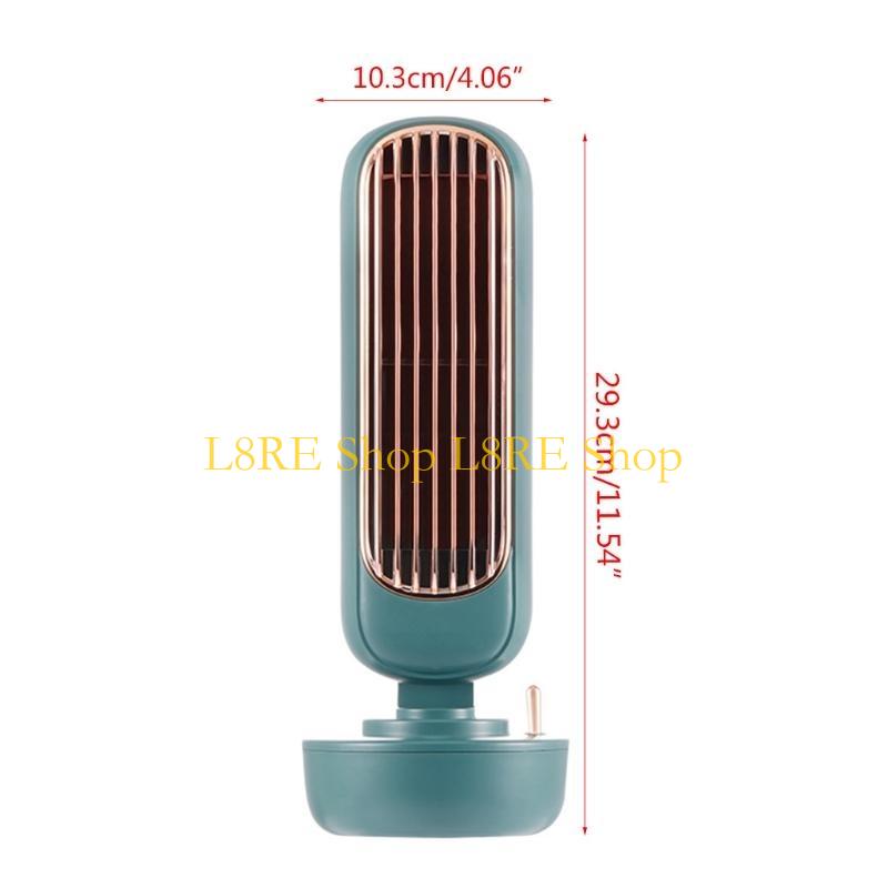 L8RE USB Air Cooler Humidifier Cooling Tower Fan Desktop Cooling Tower Fan Air Conditioner Fan for Home Office