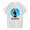 СМЕШНАЯ МУЖСКАЯ УНИСЕКС ФУТБОЛКА ANDREW TATE DADDY TOP G ПОДАРОК НА ДЕНЬ РОЖДЕНИЯ РОЖДЕСТВО винтажная Стиранная Растягивающаяся Удобная с графикой Немного