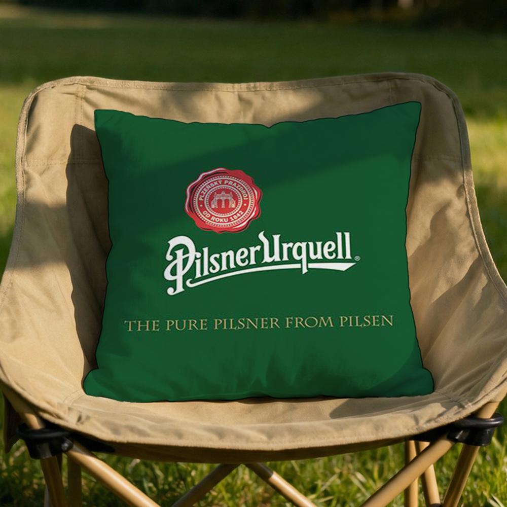 PPilsner UUrquell Cushion Cover Soft Reversible Durable Pillow Cover MultiScene Use for Home Car Daily Comfort
