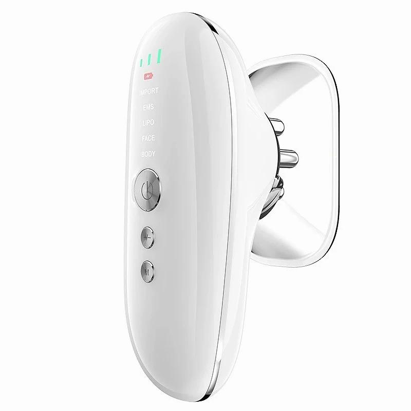2 в 1 Высокочастотный профессиональный микротоковый аппарат для омоложения кожи лица и массажер для лечения целлюлита тела