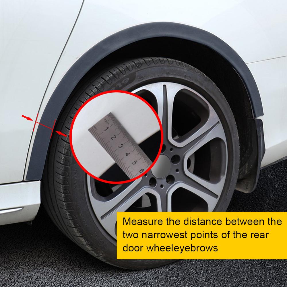 Накладка на колесную арку Защитная полоса 1 шт. Защита от царапин 1,5 м Полоса на колесо автомобиля ПВХ Накладка на боковое крыло автомобиля