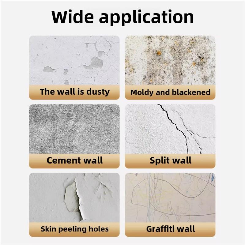 Imitation Marble Tile Wallpaper Self-adhesive Waterproof Moisture-proof Bathroom Wall Background Decor Wall Sticker
