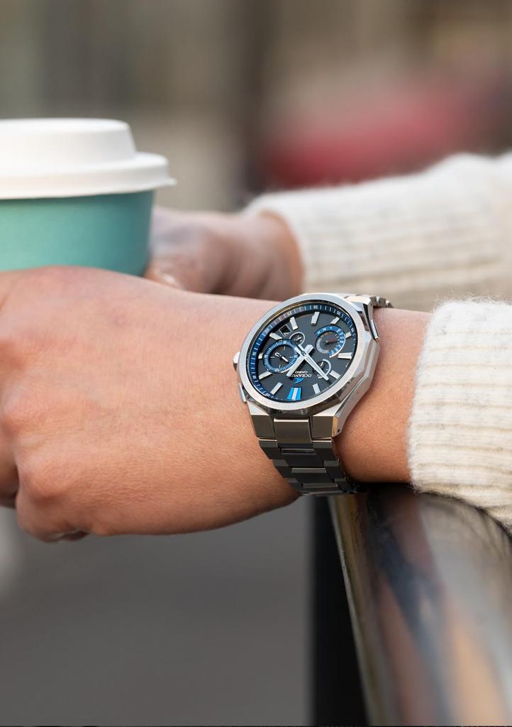 Часы Casio Oceanus (OCW-T6000-1AJF) Мужской серебряный (Официальный японский продукт)