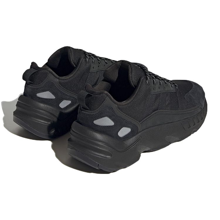 adidas ZX 22 Boost Black Светоотражающие кроссовки унисекс Core-Black HQ8678