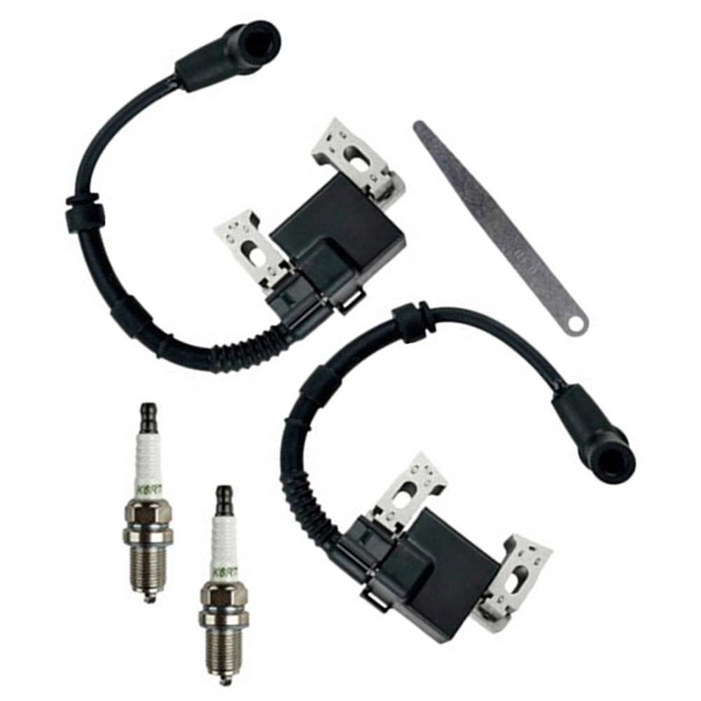 Комплект катушек зажигания для Honda GX630 GX690 30500 Z6L 043 и 30500 Z6L 033 Применение с карбюратором С колпачками свечей зажигания