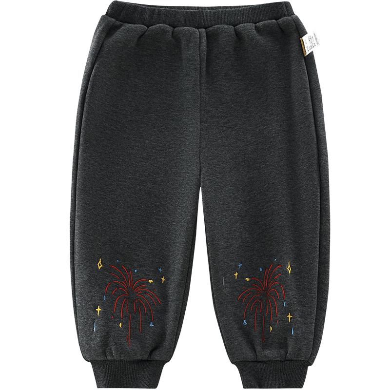 Labe Kids' Fleece-Lined Casual Warm Winter Joggers