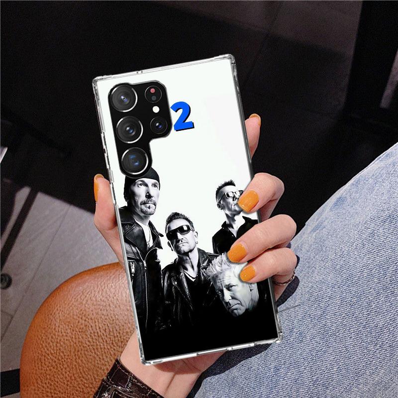 Чехол-бампер U-U2 Rock Phnoe для Samsung Galaxy S26 S25 Edge S23 S24 Ultra S22 Plus S21 S20 FE Уникальная крышка Мягкий чехол Galaxy S25 S