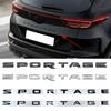 ABS буквенная эмблема стайлинга автомобилей для Sportage наклейки задний багажник кузова значок наклейки внешние автоаксессуары украшения