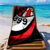 Ac Milan Beach Towel Super Soft Absorbent Comfortable Lightweight