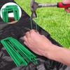 Bend-free U-shaped Garden Nail Durable and Sturdy Fence Tubing Stakes Sod Pins  Plastic Films