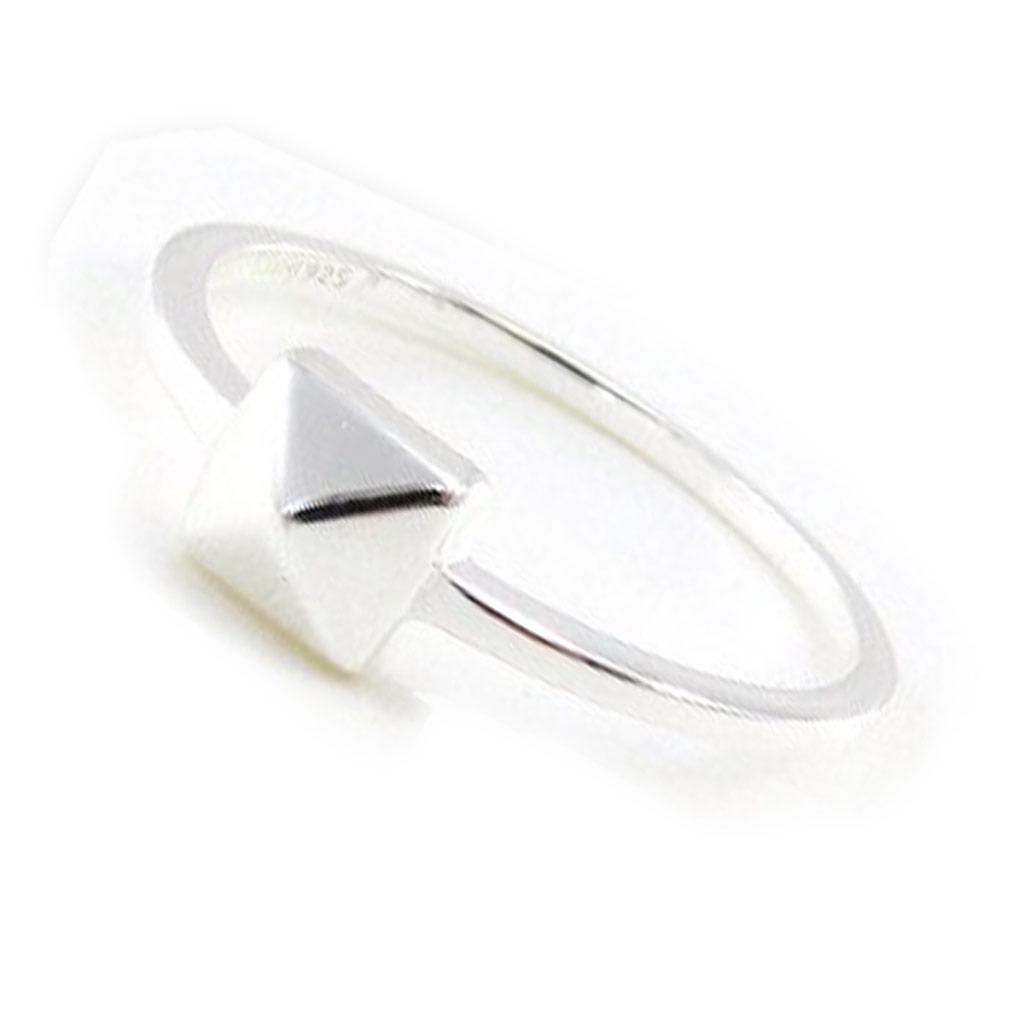 Silver Ring 'Choreography' Silver (rhodium) - 5x5 Mm