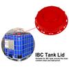 Red Ibc Lid Water Liquid Storage Ibc Tank Fitting Plastic Cover Cap Adaptor