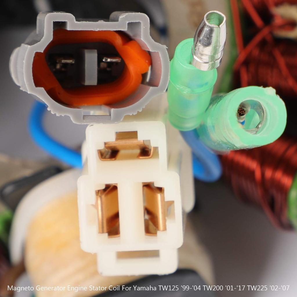 Bruce & Shark Stator Generator Coil Alternator Stator for Yamaha TW200, TW125, TW225, Trailway 200 (4WP-85510-10-00)