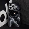 Темное Фэнтези Готика Чехол Для Телефона Для iPhone 17,16,15,14,13,12,11 Plus,Pro Max,XS,Цветной Серебристо-Черный Чехол