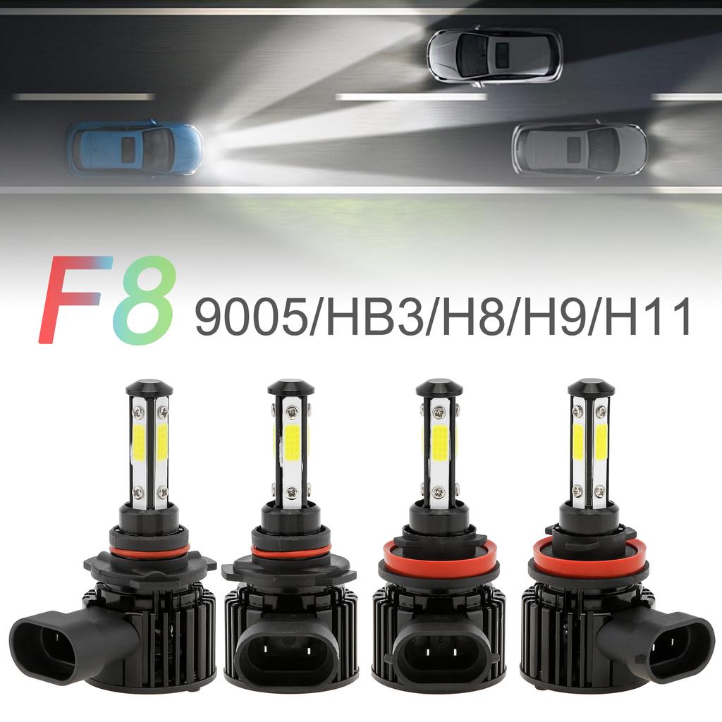 9005/HB3 H8/H9/H11 LED Bulbs Combo High Brightness 6000K White Mini Car LED Headlight Lamps