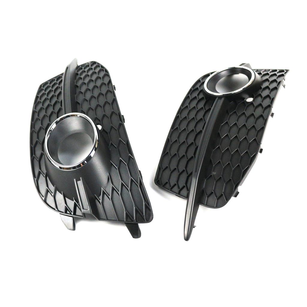 Левая/правая передняя решетка бампера противотуманные фары рамка отделка для Q3 12-14 SLine передняя решетка бампер 8U0807682D 8U0807681D