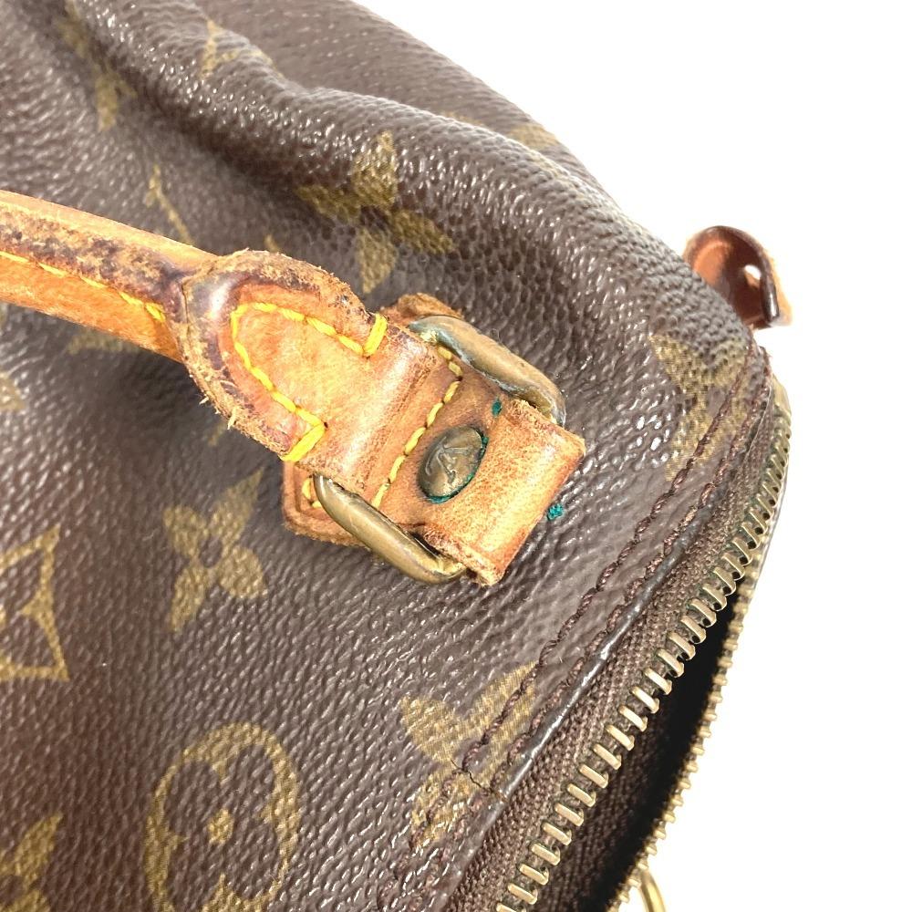 Louis Vuitton M41534 Monogram Mini Speedy 2-в-1 Сумка-клатч Сумка на руку Сумка через плечо