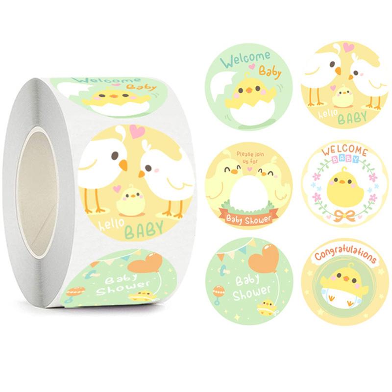 50-500pcs Cute Reward Stickers for Kids Children Kindergarten School Encouragement Students Games Toy Animals Stationery Labels