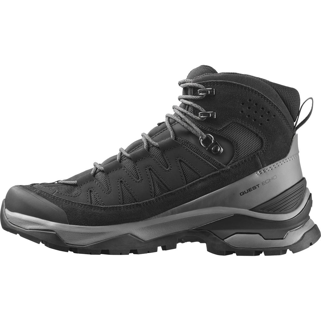 Обувь QUEST ECHO M L49212700 см [Salomon] Для хайкинга/треккинга GORE-TEX Мужская Черный/Castlerock/Черный 30.0