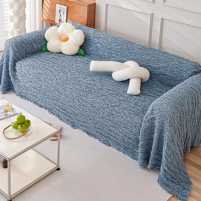 Чехол на диван для гостиной, диван, полотенце, одеяло, чехол для дивана, пледы, нескользящий чехол для дивана, стула, кровати, домашний декор