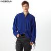 Men Spring Drawstring Long Sleeve Zipper Twisted Solid Casual Sweatshirts